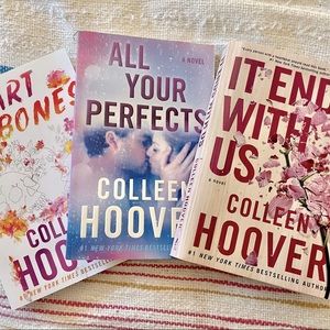 Excellent condition, gently used Colleen Hoover books!!!
